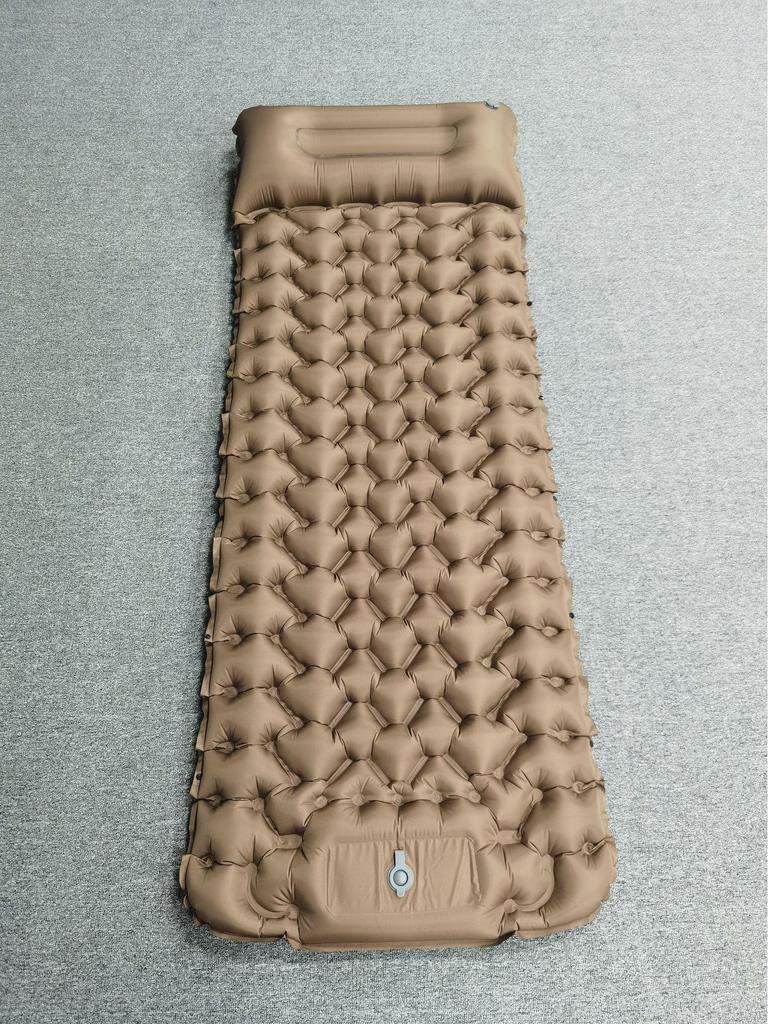 Lightweight Portable Inflatable Camping Pad: Moisture-Proof, Quick-Drying Tent Mattress for Travel and Car Naps