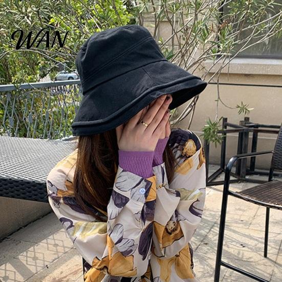 Wide Brim Bucket Hat Waterproof Rain with Chin Strap, Quick Drying Sun Packable Beach Hat, Breathable Mesh Ventilation Summer Headwear