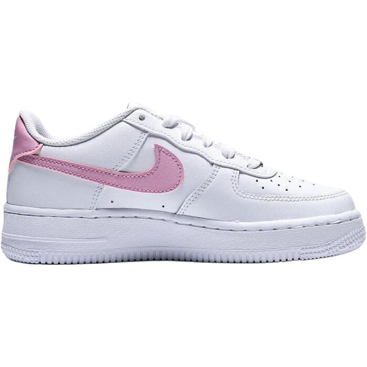 Nike Air Force 1 Low Top Kids' Skateboarding Shoes Pink White Kids' CT3839-124