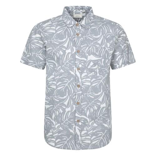 Mountain Warehouse Mens Tropical Short-Sleeved Shirt