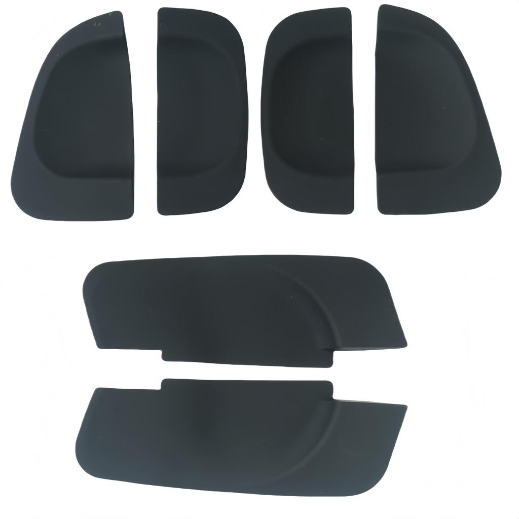 RXCARGO Door Knob Under Cover for Toyota Hiace 200 Series 8th Models Smart Entry Equipped Vehicles Exterior Door Parts Car Parts Exclusive Door Panel