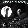 TUCKBOLD Manual Gear Shift Knob for Chevrolet Spark Durable Black Silver 5-Speed 2011-2016, 1pc, Plastic,