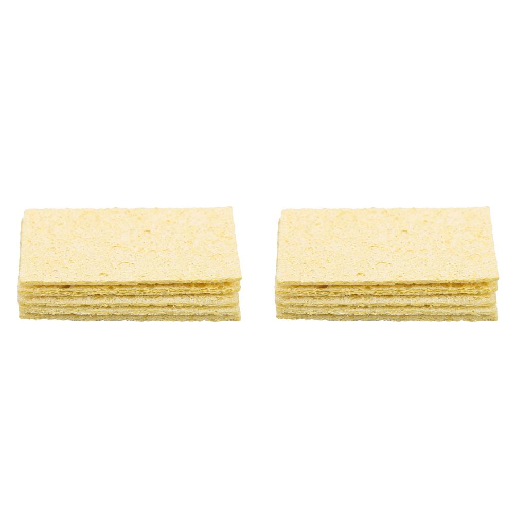 

AU 10pcs Enduring Soldering Iron Cleaning Sponge Electric Welding Tip Cleaner
