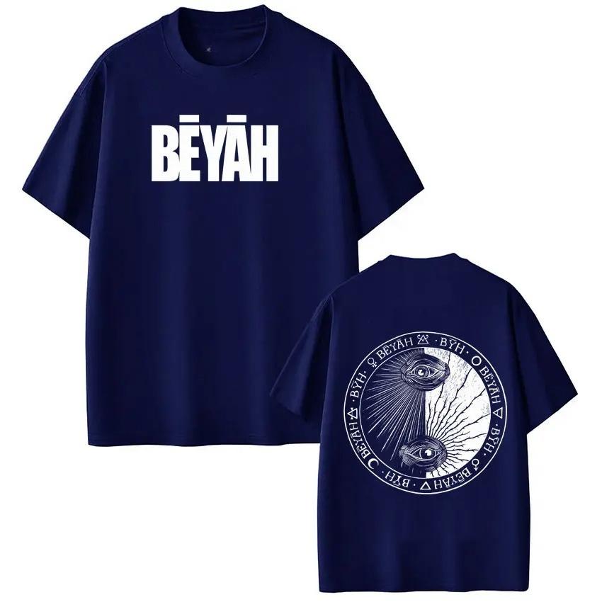 

Summer Shortsleeved Loose Casual Gothic Punk Cotton Tshirts Rapper Damso Beyah Tour 2026 Print Unisex Women Hiphop Tshirts Y2K M