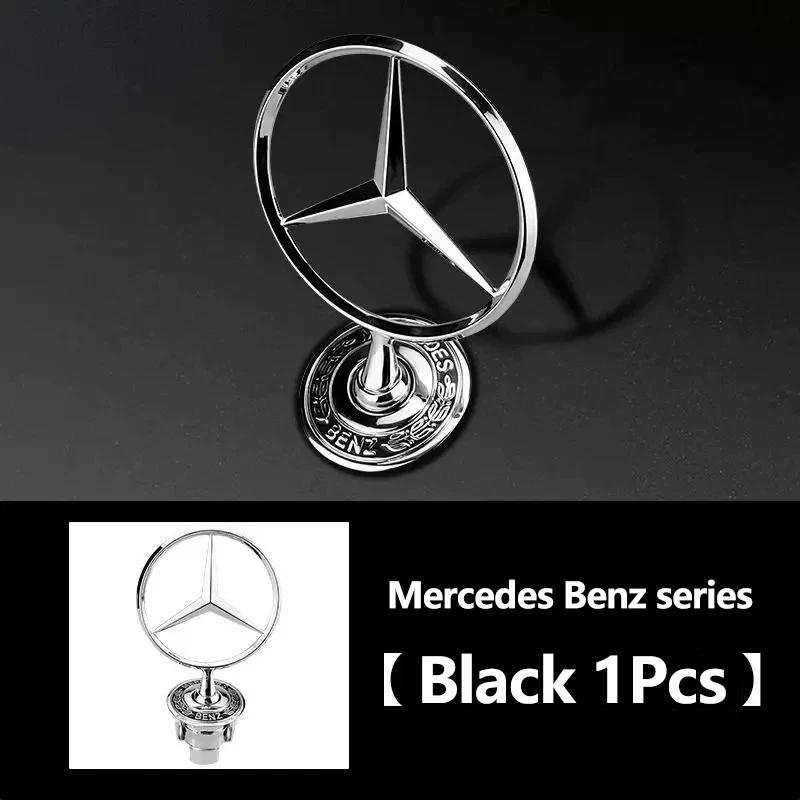 

Car Sticker Mercedes Car Engine Badge Auto Hood Cover Emblem For Benz AMG GLC GLK GLE W203 W206 W220 W205 W211 W212 W201 W210 W1 чёрный