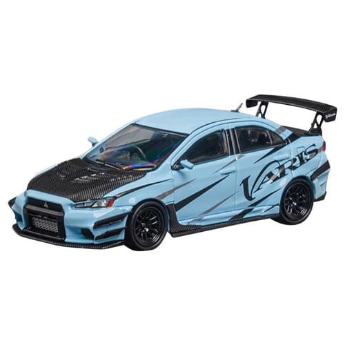 

CM MODEL 1/64 Mitsubishi Lancer Evolution X Varis Blue Finished Product
