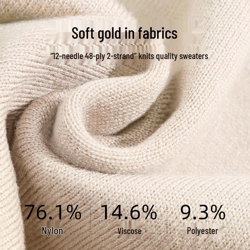 Baleno Men's Heavyweight Fleece-Lined Knit Sweater