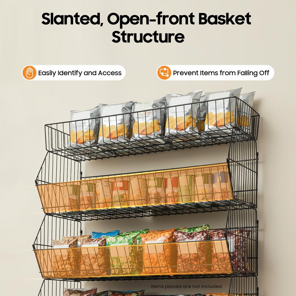 5 Tier Iron Retail Display Rack with Wheels, Freestanding Store Merchandiser (90x43x136cm), Home Organization & Retail Storage
