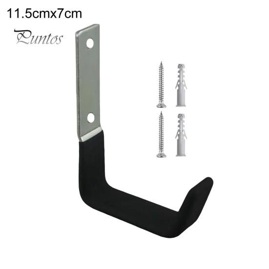 

1/2 шт. прочные настенные крючки прочные несущие нагрузку нержавеющие простые в установке гаражные крючки для хранения настенные стойки S 1pc