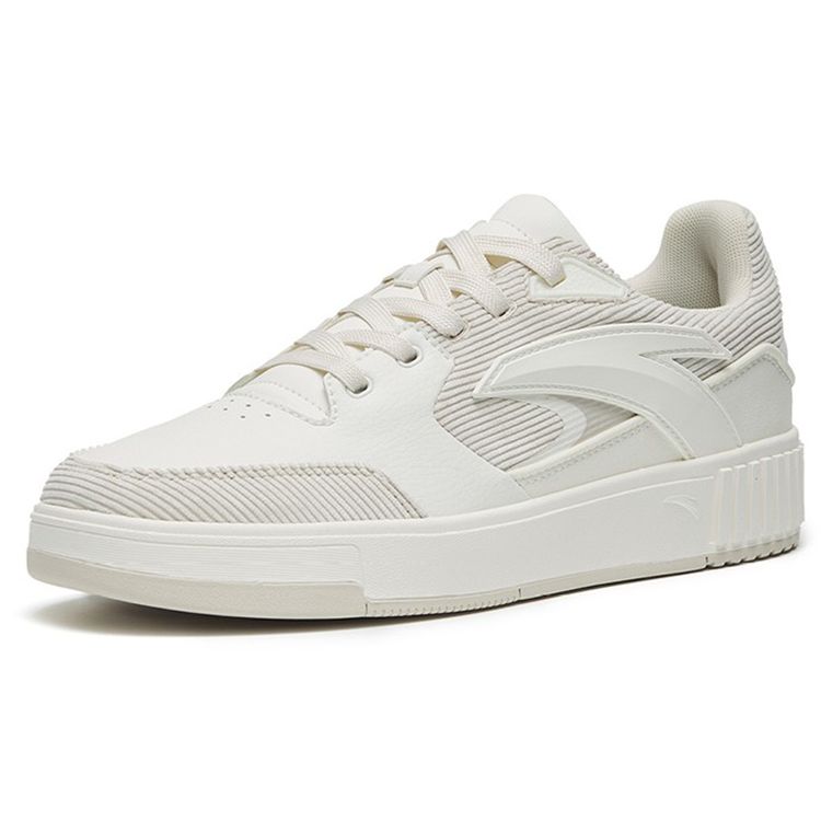 Anta 982 Simple Casual Low-Top Sneakers Men Sneakers White Gray 112248066-1