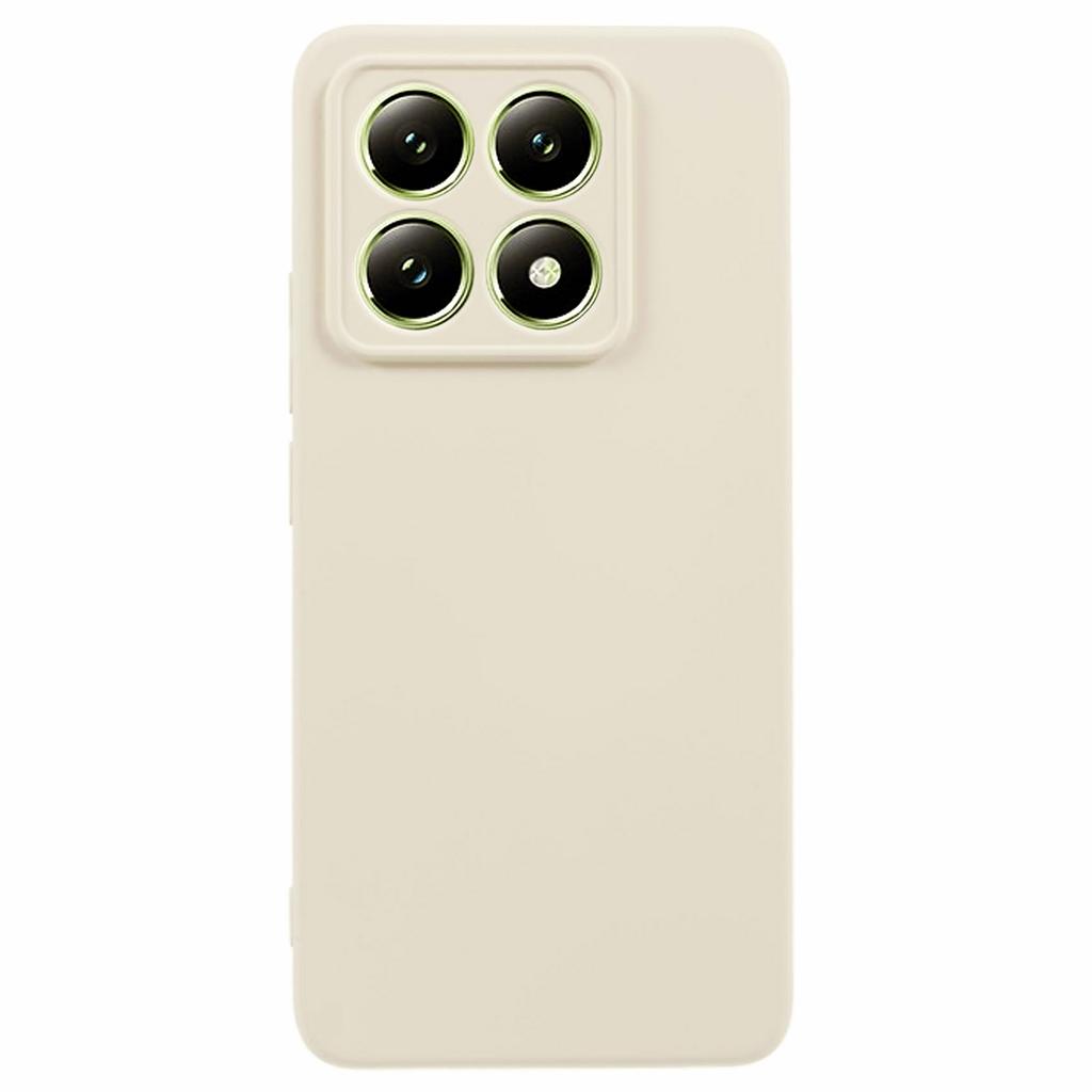 For Xiaomi 14T Pro Case TPU Back Soft Anti-Scratch Fiber Lining Phone Cover