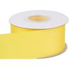 [Tekdeere]Width 50mm Solid Lemon Grosgrain Ribbon, Perfect for Gift Wrapping, Sewing, Hair Accessories, Wedding Decorations - 22 Meters/roll