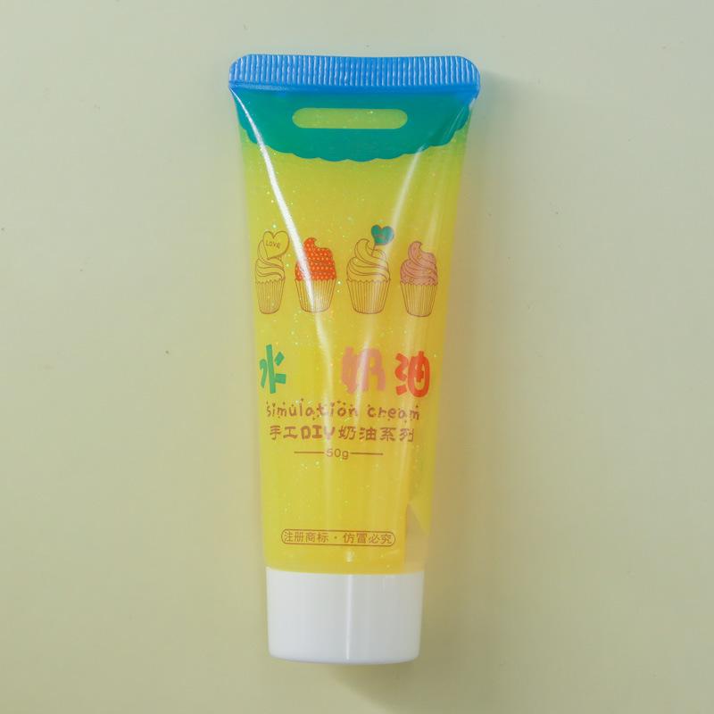 50g Crystal Cloud Gel for Kids DIY Crafts Jewelry & Phone Case Decor - Eco-Friendly Glitter Translucent Anti-Freeze Art Supplies
