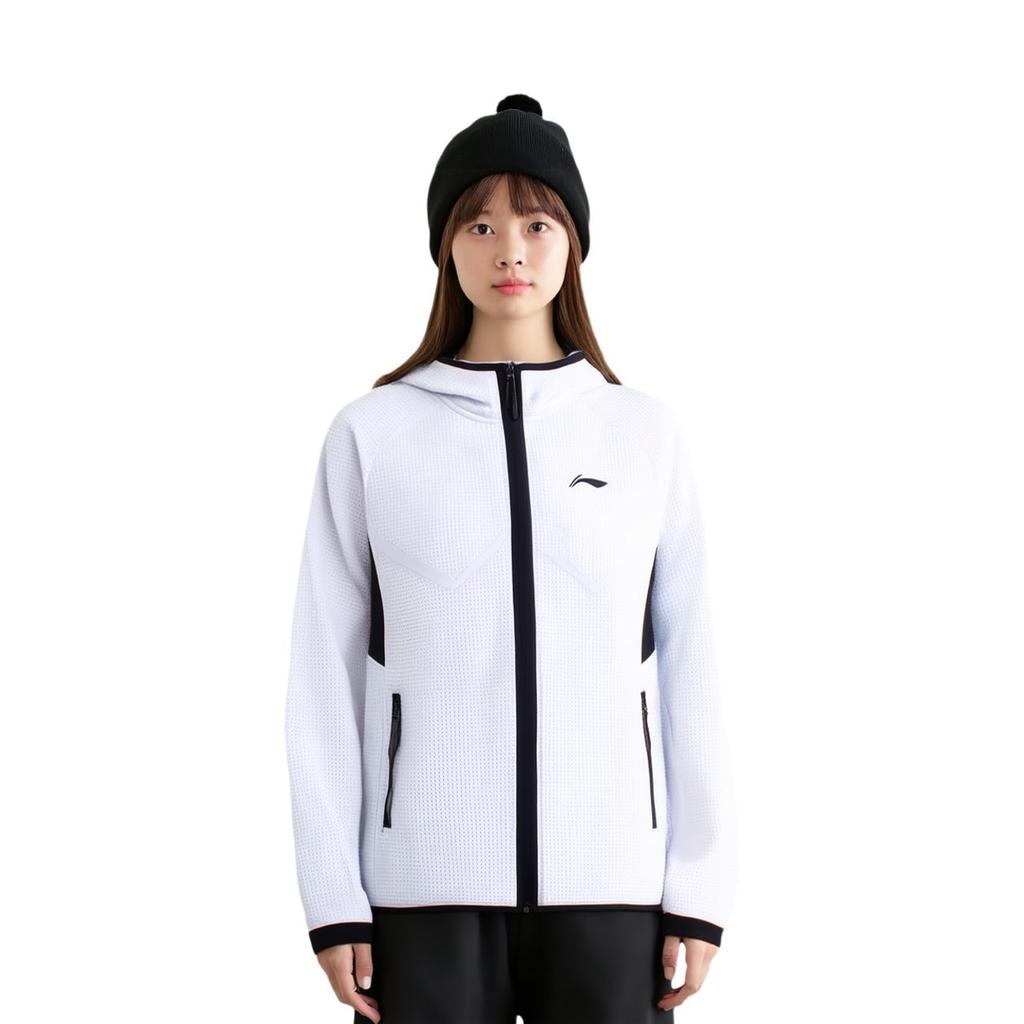 Li Ning Sports Basketball Collection Sweatshirt Unisex Standard White AWDSC13-2