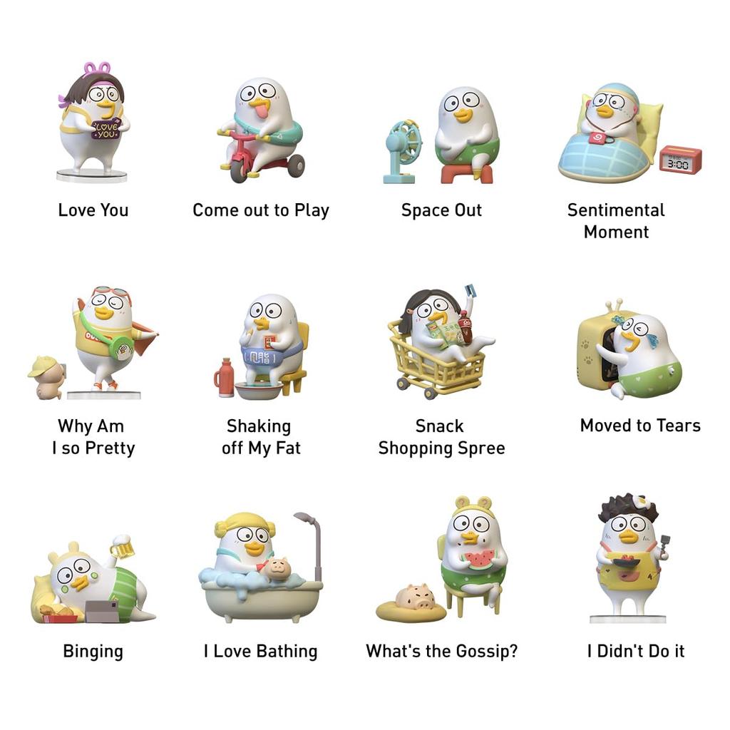 POP MART Leisure Life Series POP MART Gacha Gacha Blind Box Figure Plastic Model Premium Toy PVC Soft Vinyl Original Character Birthday Present