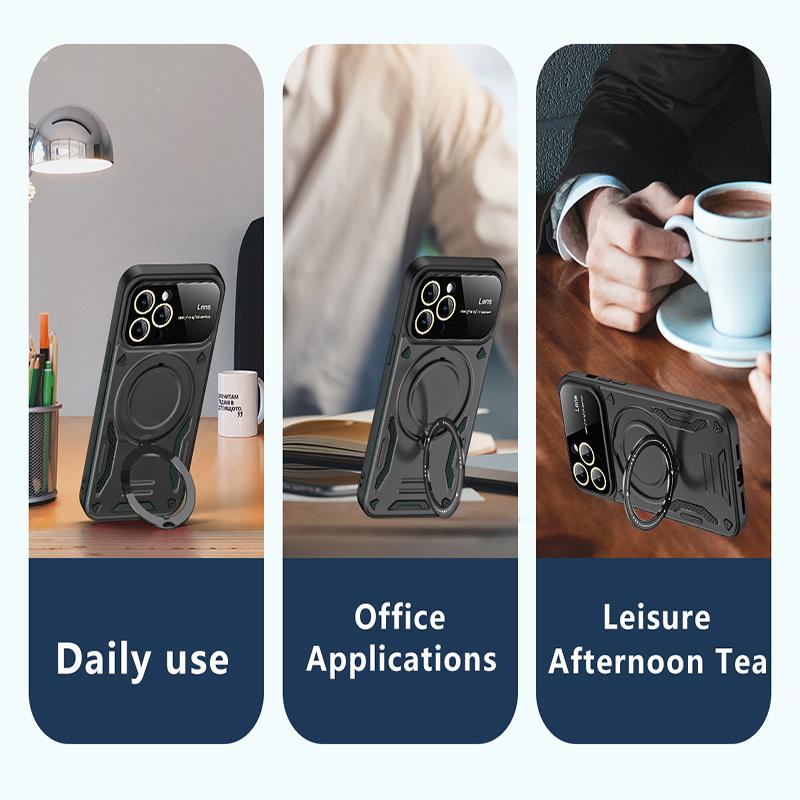 For Iphone 12 Shockproof Armor For Iphone 12 Pro Max Case Phone Ring Stand Bumper Silicone Phone Cover Capa For Iphone 12 Pro