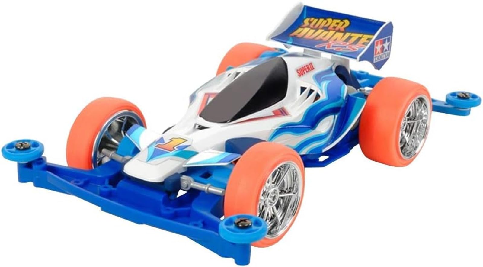 

Tamiya Racer Mini 4WD Серия 65 Super Avante RS Шасси Super II 18065 № белый