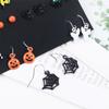 For Girls Ghost Pumpkin Bat Korean Dangle Earrings Halloween Drop Earrings Women Stud Earrings