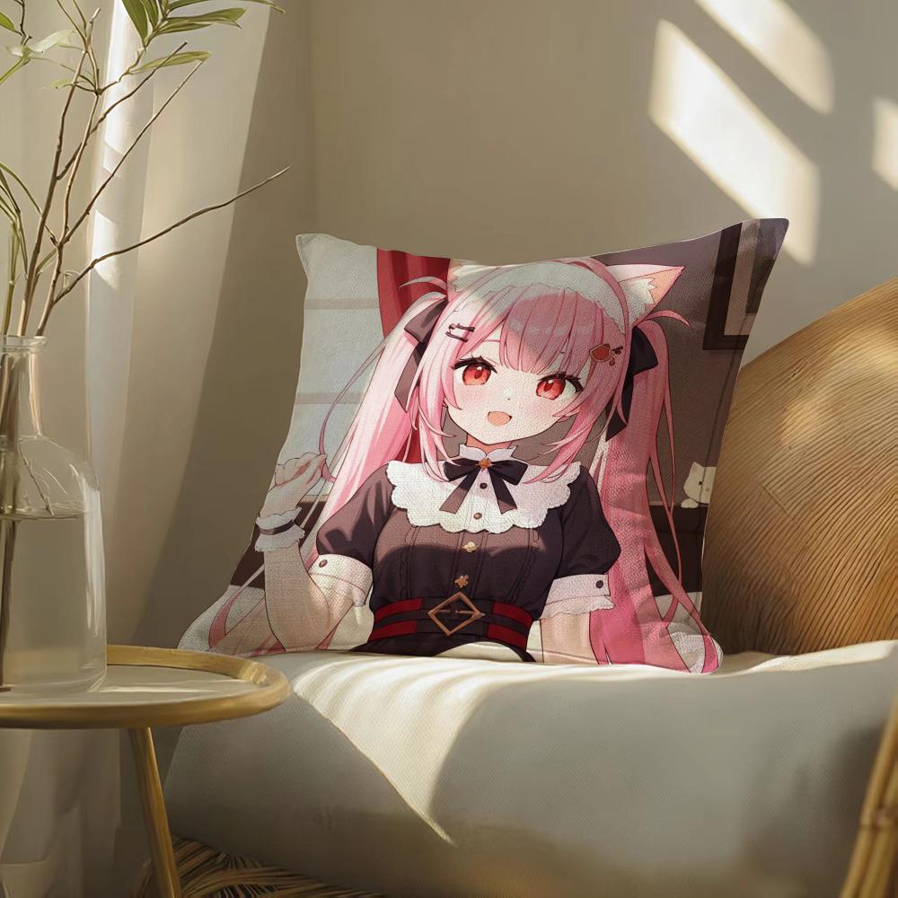 12Chocolanekoparaanime Pillow Case Pillowcase, Double-Sided Printed, Sofa Cushion, Bedroom Headboard