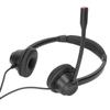 H390DPC Binaural Customer Service Headphones Ultra Light Noise Reduction Business Headset for Office Customer Service