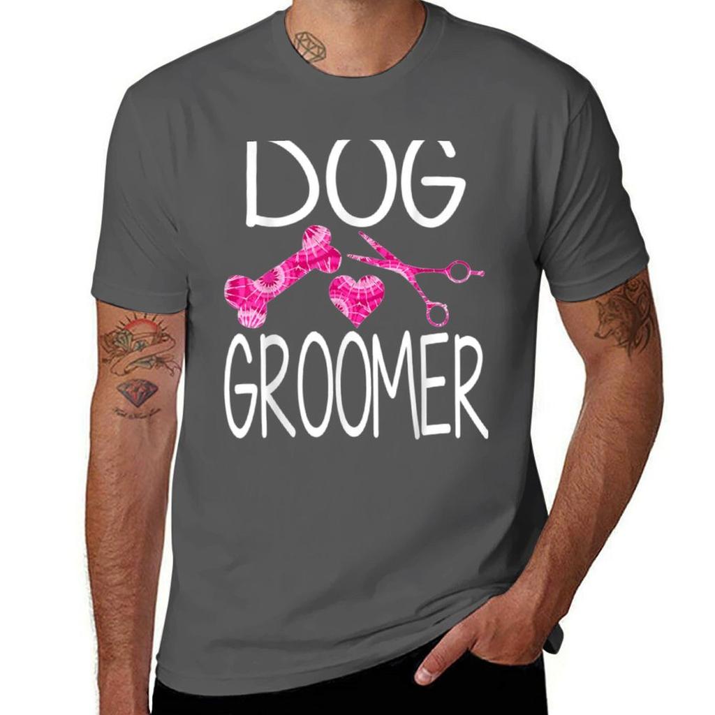 Dog Groomer Shirt Cute Dog Pet Grooming Gift Tshirt Tshirt Thanksgiving Day Tee Top