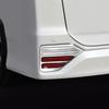 For Toyota Noah Voxy 90 Series   ABS Chrome Rear Reflector Fog Light Lamp Cover Trim Bezel Frame Exterior accessories