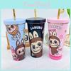 Stylish High-capacity 304 Stainless Steel Insulated Coffee Cup With Straw For Women Men Kids