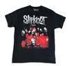 Slipknot T-Shirt L Schwarz Surfacing Cover Barcode Logo Doppelseitig NEU *Loch