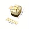 2pcs Home Hardware Door Bolts Catch Lock Door Lock Buckle Aluminum Alloy Garden Gate Shed Toilet Barn Sliding Door Bolt Latch