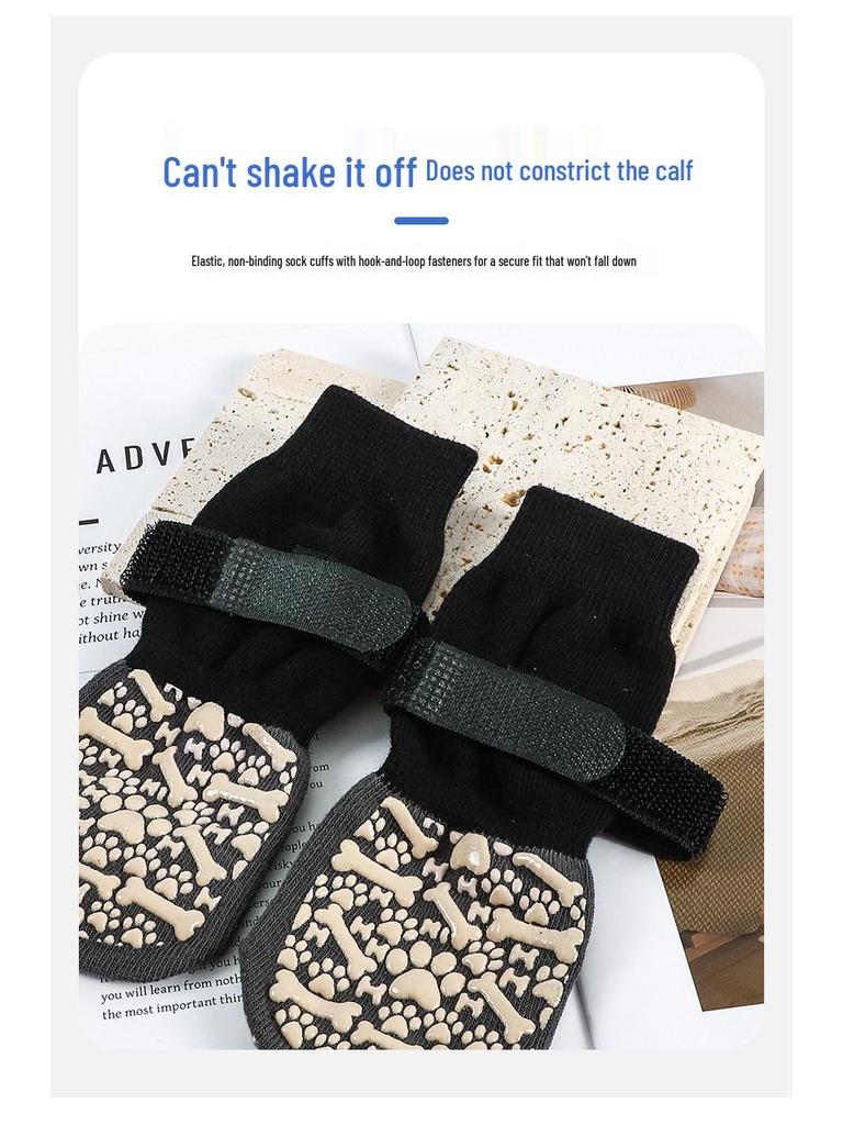 Large Dog Waterproof Non-Slip Socks & Shoes - All Season Pet Footwear