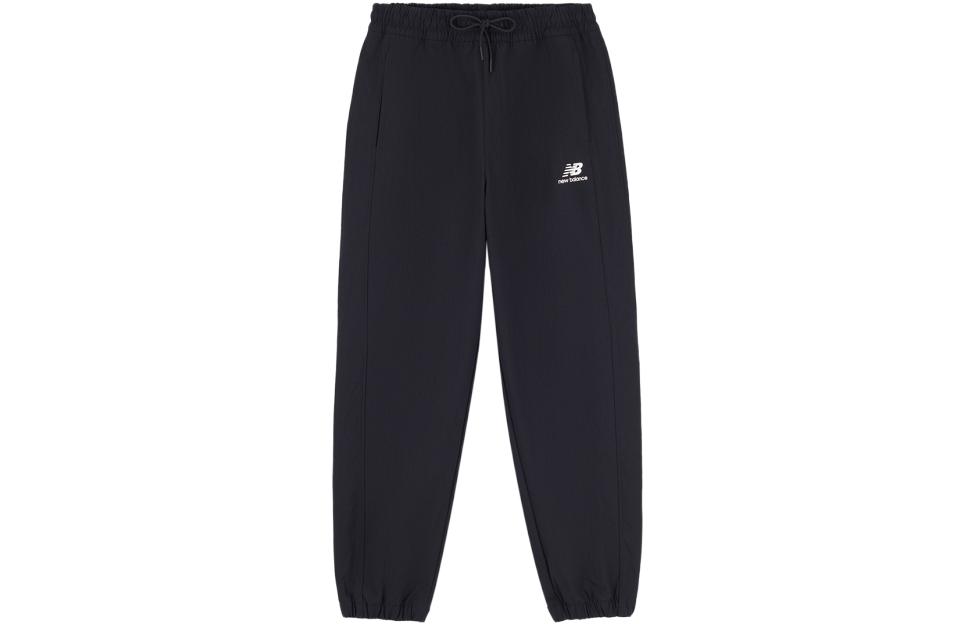 New Balance Knitted Sweatpants Women s Black Moderate Cuffed Pants AWP33306-BK S