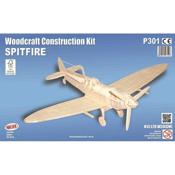 Wooden Model Airplane (spitfire)