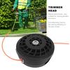 Plastic Material Grass Trimmer Head Black Color Plastic Accessory  Lawn Maintenance