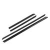 4Pcs Interior Door Strip Trim Rubber Protective Cover Decoration Fit for A4 A4 Avant