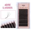 4DW Shape Eyelash Extensions 4D Premade Volume Fan W Style 0.07/0.10mmHigh Quality Natural Faux Mink Individual Lashes Supplies