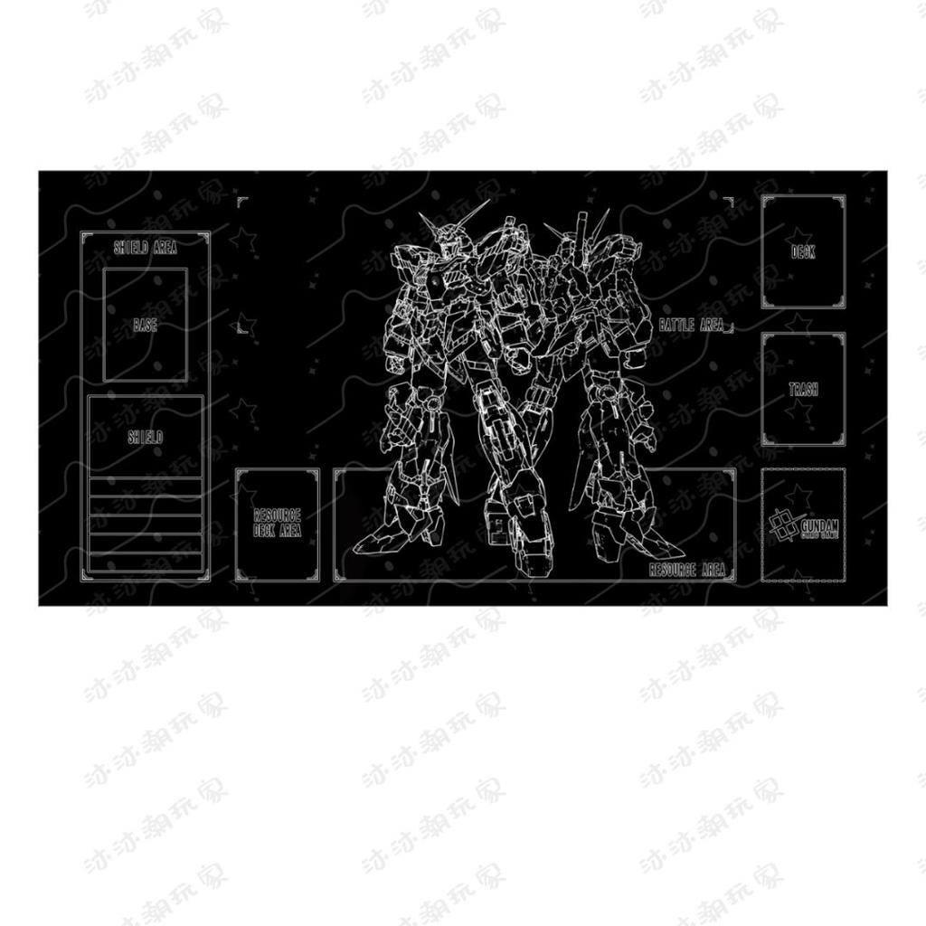 Hot Gundam TCG GCG Custom Rubber Playmat Card Game Mat Single Player Non-Slip Anime Battle Mat for Mobile Suit Gundam Collectors