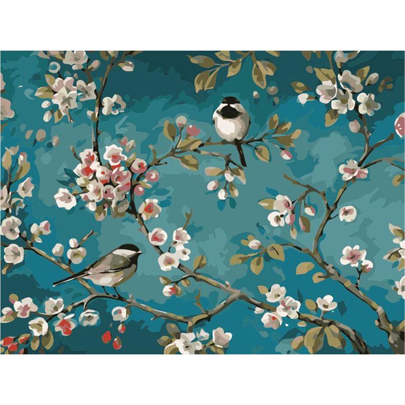 5D Diamond Painting Flower Bird Rhinestone Kit Diamond Embroidery Animal Cross Stitch Diamond Mosaic Home Decor