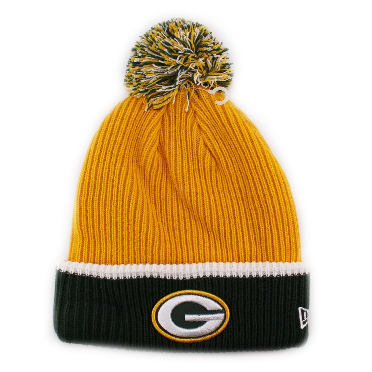 

New Era NFL Knit Beanie Knit Beanie Bay [Fireside Cap] (Green Packers) [Used]