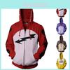 Premium Five Nights At Freddy's Fnaf Cosplay Kostüm Hoodie mit lebhaftem Muster