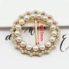 1pcs Temperament Rhinestone Clothes Corner Knot Buckles Women's Silk Scarf Clothes T-shirt Shirt Hem Knot Decorative Button
