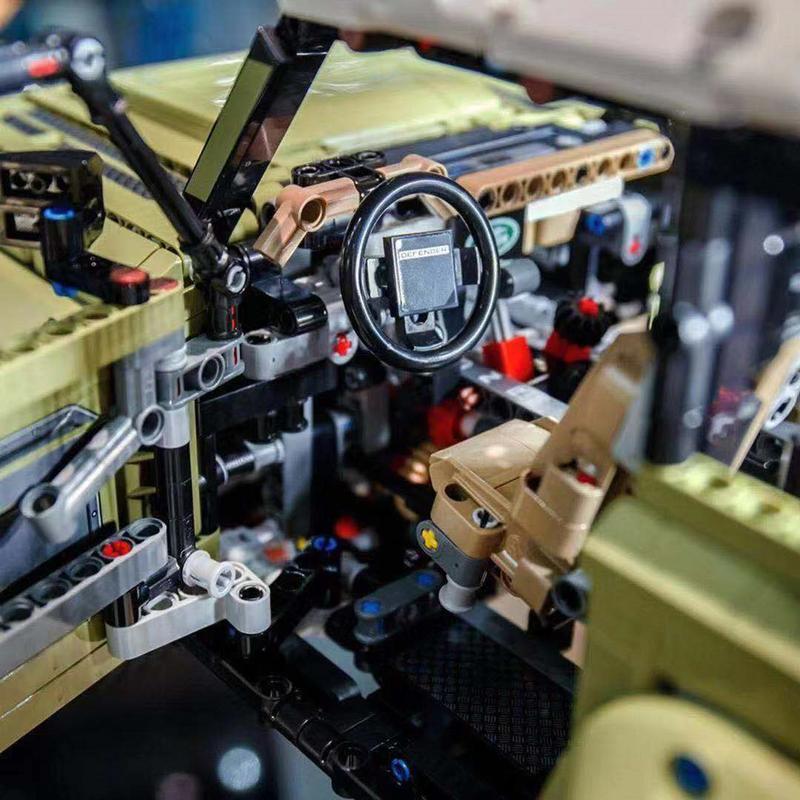 High Tech Car Series Supercar Land Rover Guardian Off Road Vehicle Model Building Blocks Bricks Toys for Kids