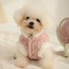 Casaco de Pelo de Animal de Estimação Cão Coelho Roupas para Cães e Animais de Estimação Inverno Quente Colete de Pelúcia Ursos Colete para Cães Pequenos Roupas para Cachorros Filhotes Teddy Jaquetas para Cães