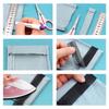 5Meters seamless self-adhesive pants leg patch, adhesive patch for shortening & repairing pants hemming, DIY sewing accessories