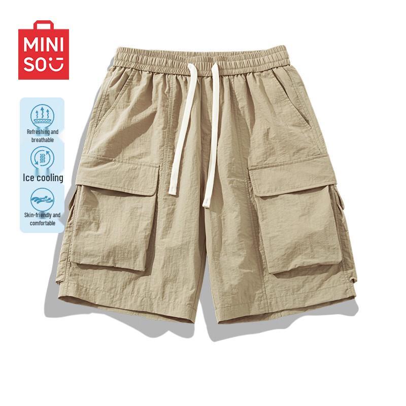 

Мужские летние технологичные шорты-карго MINISO XL