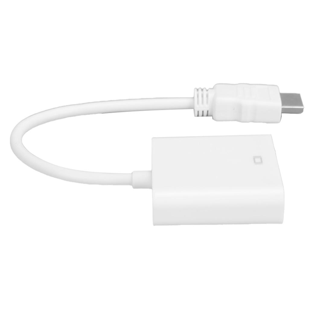 HD Multimedia Interface to VGA Adapter Converter Cable for Computer Laptop Monitor Projector