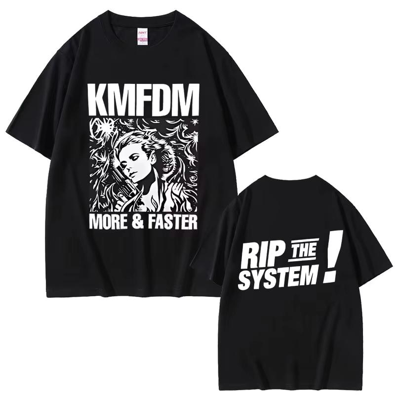 

Vintage Y2K Korean Text Print Cotton Short Sleeve TShirt Black with White Washable Casual Streetwear Top Summer Tee Funny Tops 4XL