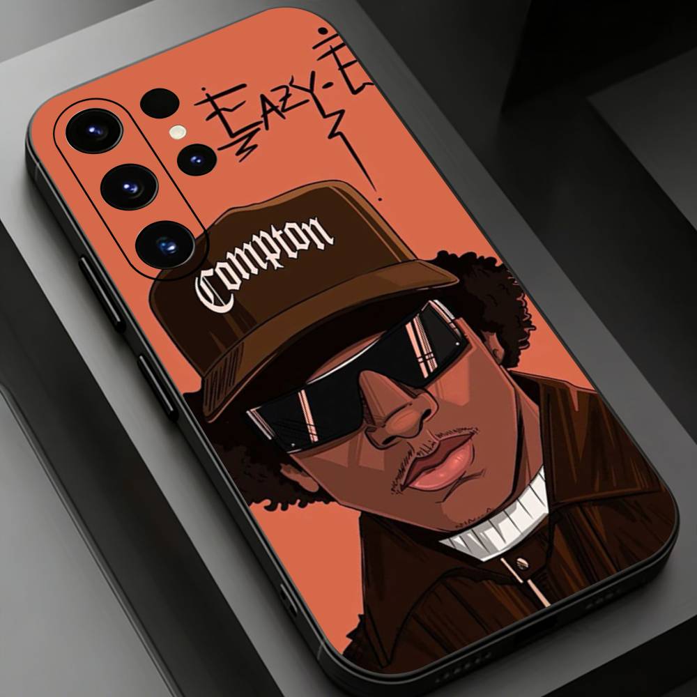 Rapper E-Eazy E Phone case for Samsung Galaxy S24,25,26,23 22,21,S20 Plus Ultra FE soft fundas cases Samsung S20fe