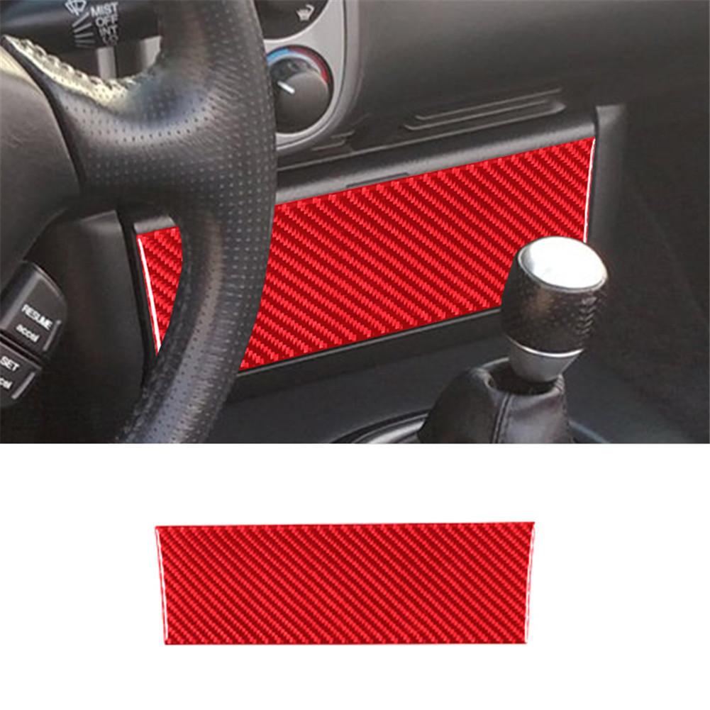 Autocol de protecție roșu pentru decorațiuni interioare pentru Honda S2000 2000-2009 Accesorii auto Fibră de carbon