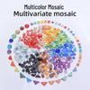 Colorful DIY Crystal Glass Beads for Handmade Mosaic Creations