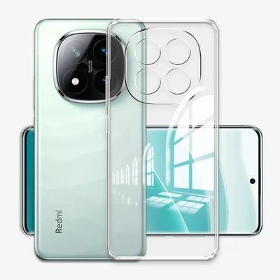Per Redmi Note 14 Pro Airbag Custodia morbida in silicone antiurto per Redmi Note 13 Pro Plus 14Pro+ Cover paraurti in TPU opaco trasparente